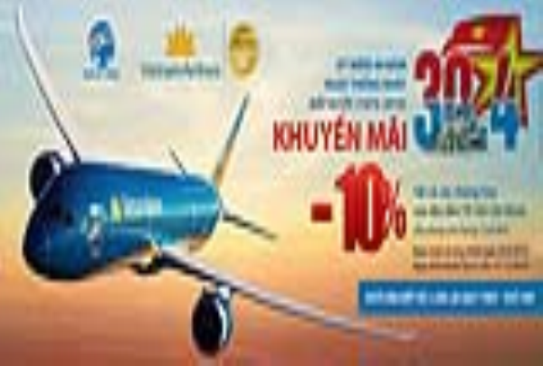 Vietnam Airlines - KHUYẾN MÃI NHÂN DỊP 30/4 