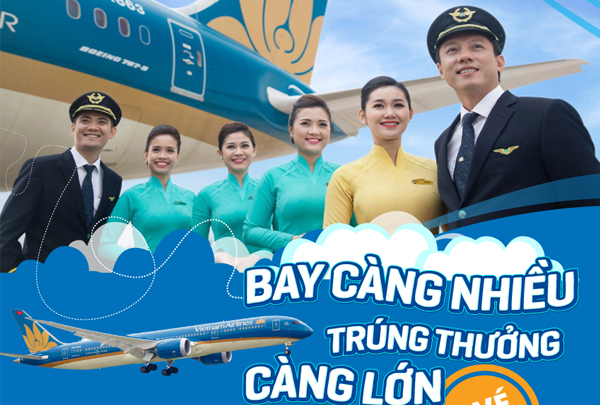 BAY VIETNAM AIRLINES CÙNG BLUE SKY TRAVEL NHẬN QUÀ HẤP DẪN !!!